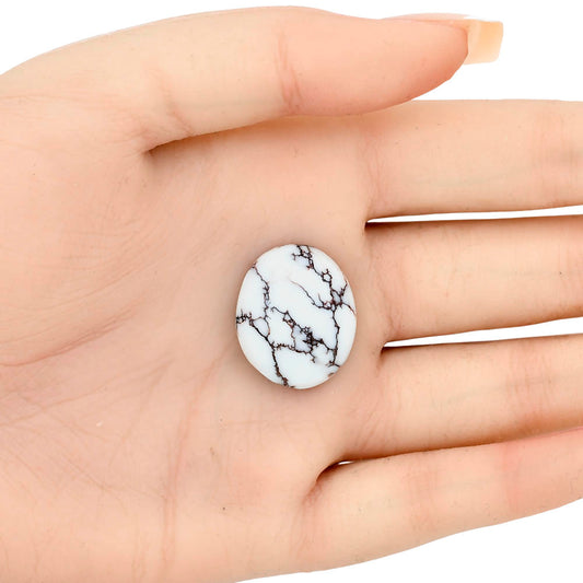 Wild Horse Jasper 22.72x18.8x6.5 mm Oval Gemstone LS03282-15