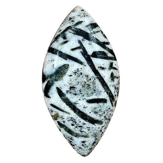 Hornblende 38.84x20.2x5.2 mm Marquise Gemstone LS03294-54