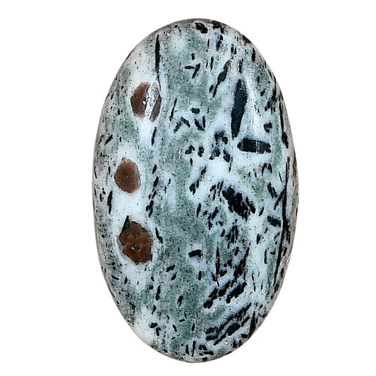 Hornblende 31.94x19.3x6.3 mm Oval Gemstone LS03304-54
