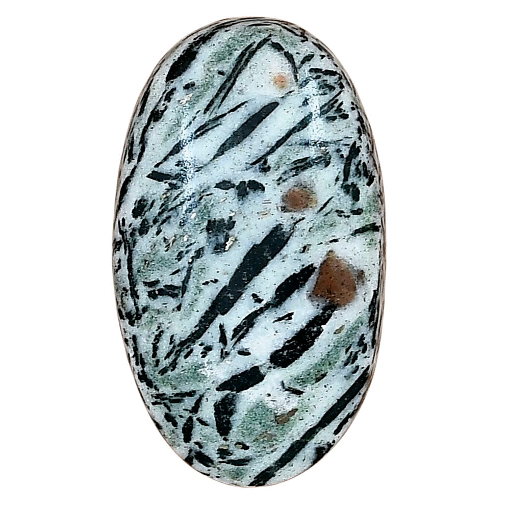 Hornblende 31.86x18.54x6.5 mm Oval Gemstone LS03310-54