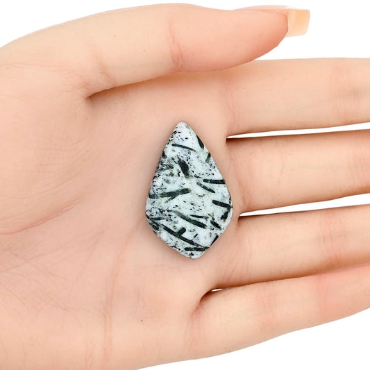 Hornblende 34.22x21.73x5.1 mm Fancy Gemstone LS03318-54