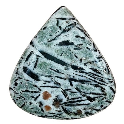 Hornblende 30.64x30.58x5 mm Heart Gemstone LS03321-54