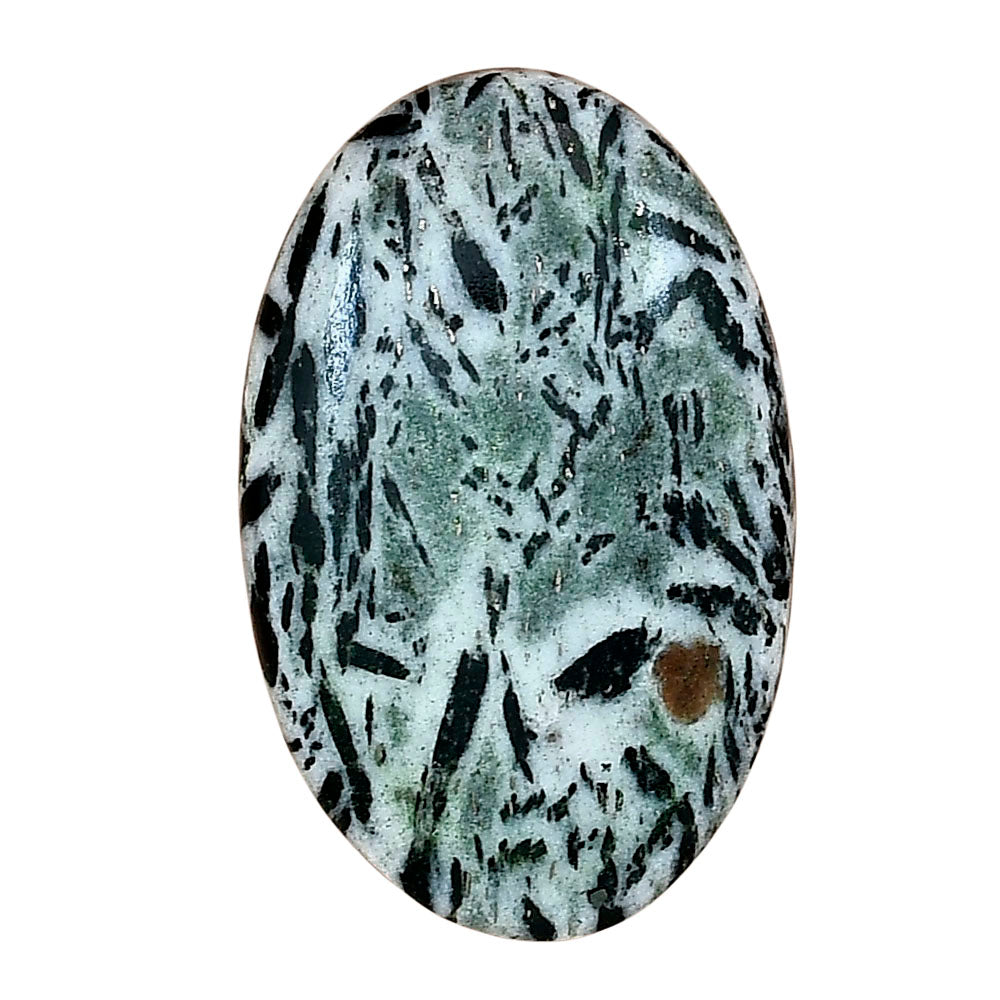 Hornblende 34.66x22.13x6.1 mm Oval Gemstone LS03325-54