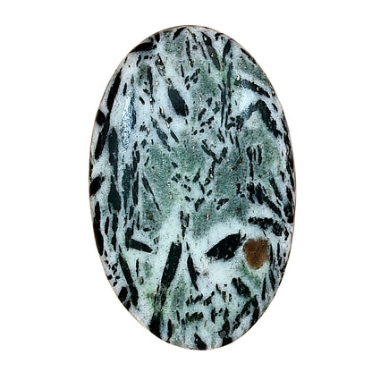 Hornblende 34.66x22.13x6.1 mm Oval Gemstone LS03325-54