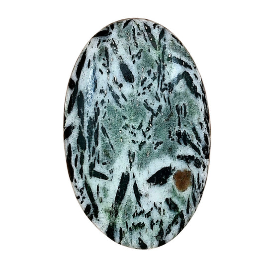Hornblende 34.66x22.13x6.1 mm Oval Gemstone LS03325-54