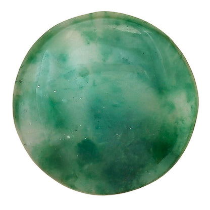 Nephrite Jade 27.75x27.75x5.8 mm Round Gemstone LS03366-55