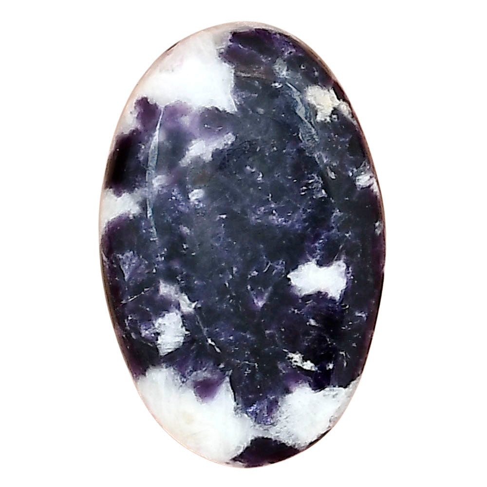 Purple Lepidolite 28.6x18.3x6 mm Oval Gemstone LS03396-56