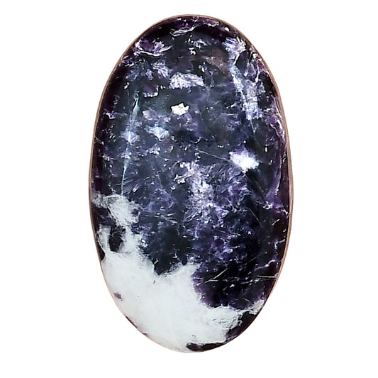 Purple Lepidolite 29x17.55x6 mm Oval Gemstone LS03399-56