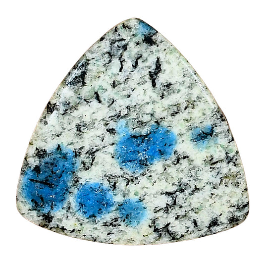 K2 Blue - Azurite In Quartz 28.4x28.4x3.8 mm Fancy Gemstone LS03412-57