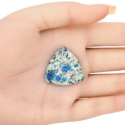 K2 Blue - Azurite In Quartz 28.4x28.4x3.8 mm Fancy Gemstone LS03412-57