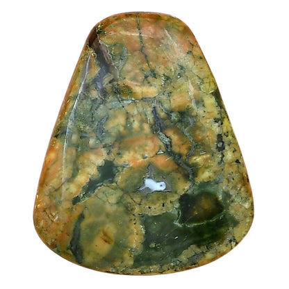 Rhyolite - Rainforest Jasper 31.65x26.5x5.8 mm Fancy Gemstone LS03461-58
