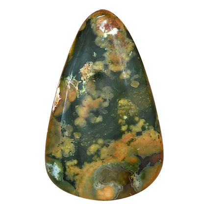 Rhyolite - Rainforest Jasper 37.35x23.25x6.3 mm Fancy Gemstone LS03469-58