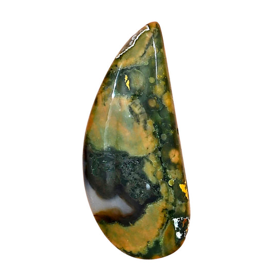 Rhyolite - Rainforest Jasper 38x16.2x5.6 mm Fancy Gemstone LS03486-58