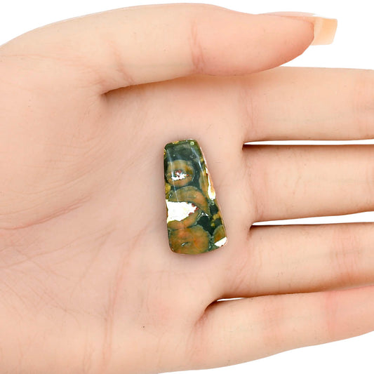 Rhyolite - Rainforest Jasper 27.75x14x5.2 mm Fancy Gemstone LS03489-58