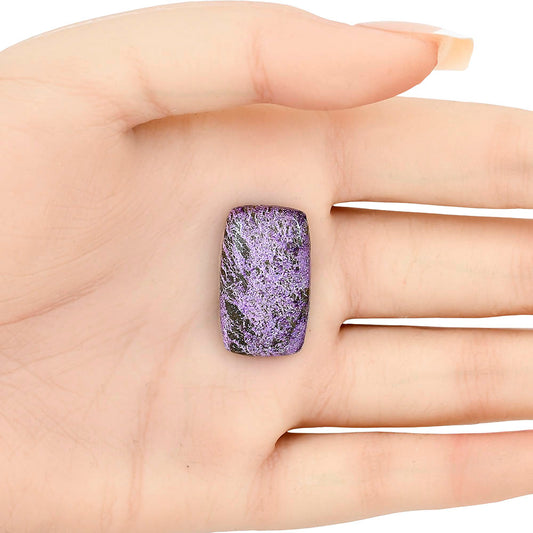 Purpurite 25.4x15.2x4.5 mm Baguette Gemstone LS03527-60