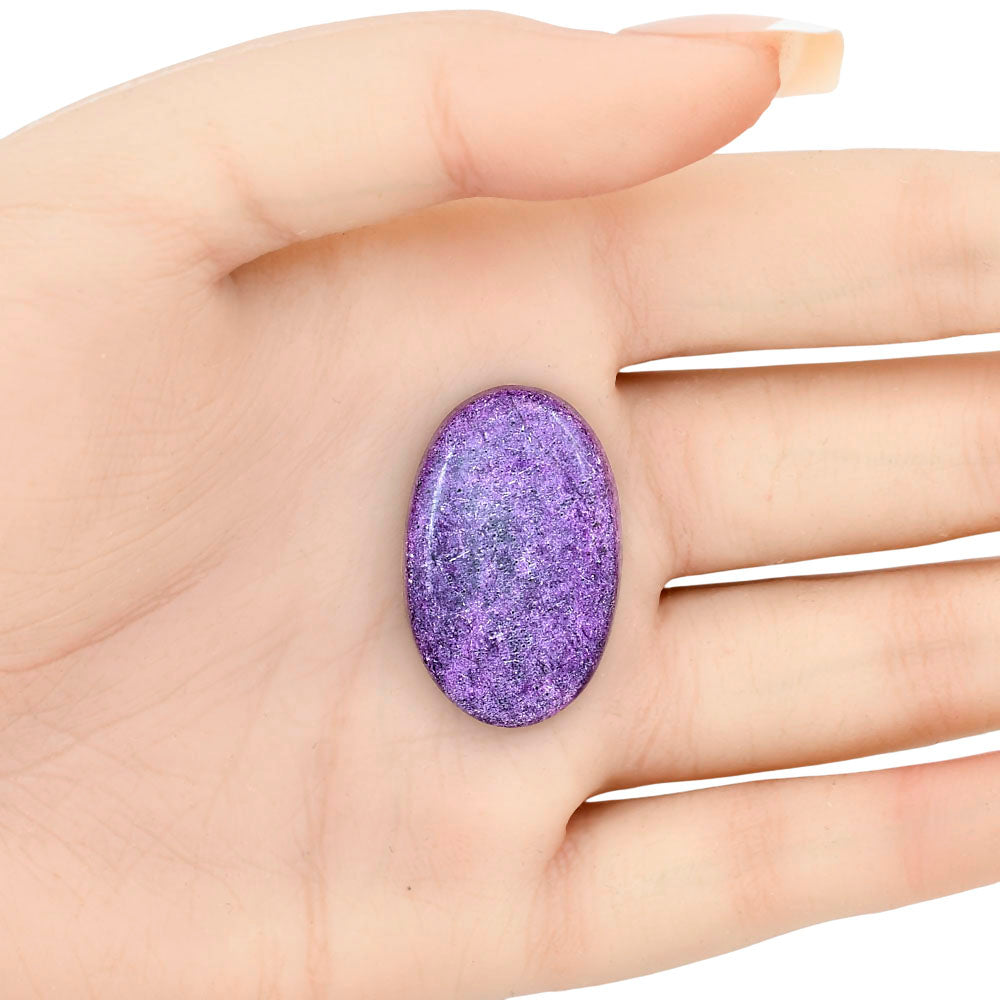 Purpurite 30.6x19.7x5.5 mm Oval Gemstone LS03528-60