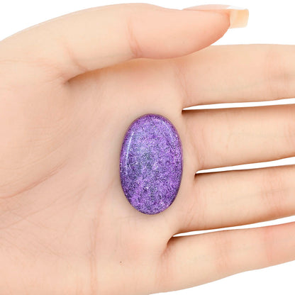 Purpurite 30.6x19.7x5.5 mm Oval Gemstone LS03528-60