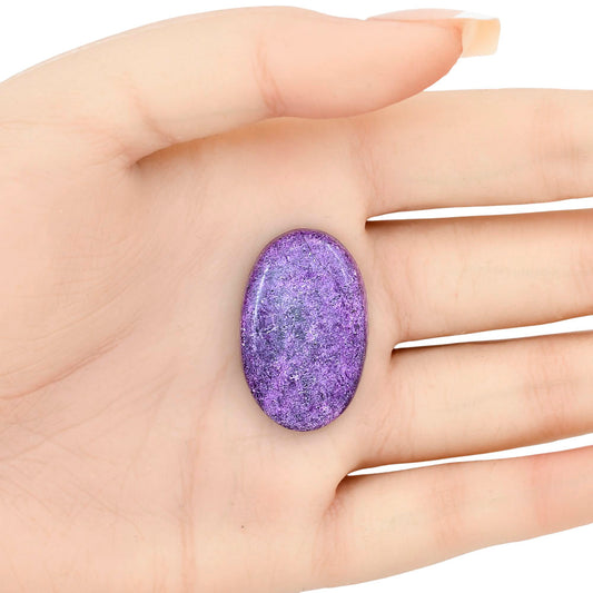 Purpurite 30.6x19.7x5.5 mm Oval Gemstone LS03528-60