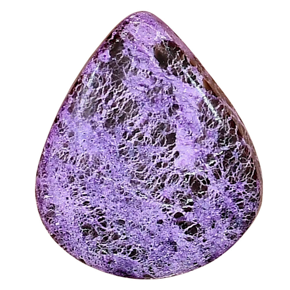 Purpurite 25.4x21.55x5 mm Heart Gemstone LS03531-60