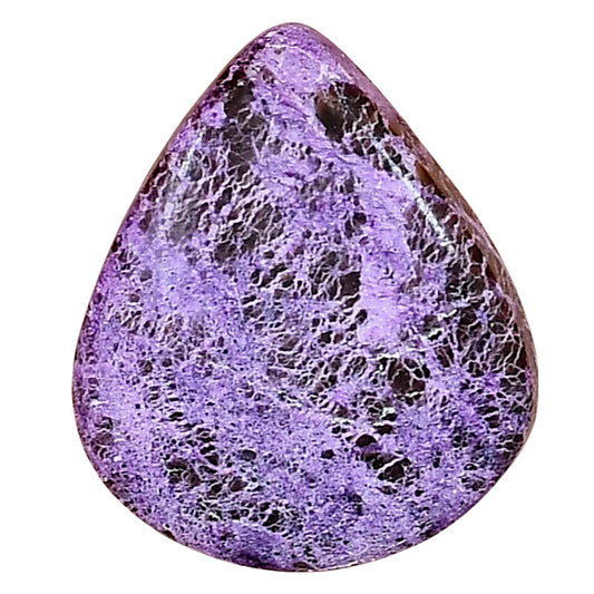 Purpurite 25.4x21.55x5 mm Heart Gemstone LS03531-60