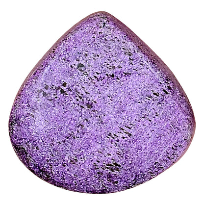 Purpurite 24x23.4x6 mm Heart Gemstone LS03532-60