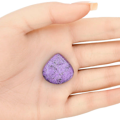 Purpurite 24x23.4x6 mm Heart Gemstone LS03532-60