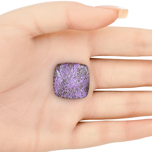 Purpurite 21.6x21.5x4.5 mm Baguette Gemstone LS03538-60
