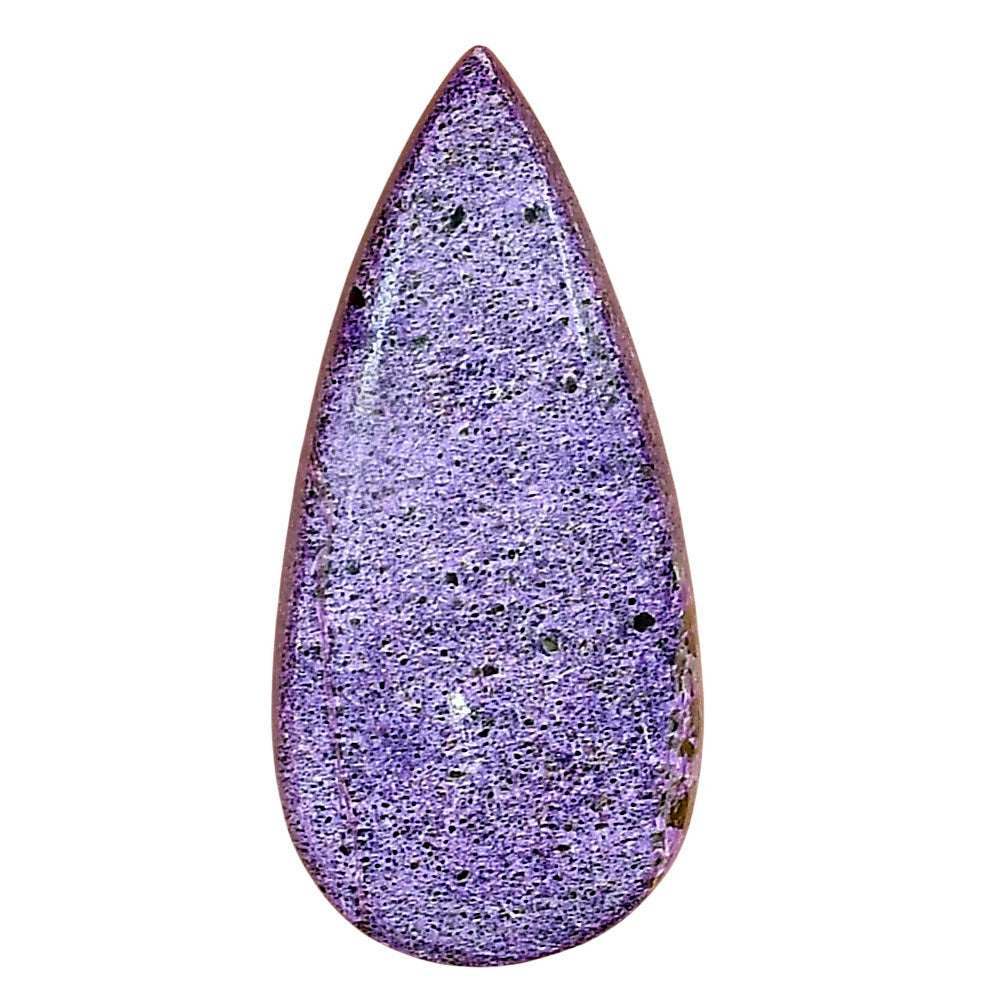 Purpurite 34.7x16.4x6.4 mm Pear Gemstone LS03539-60