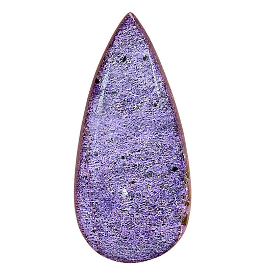 Purpurite 34.7x16.4x6.4 mm Pear Gemstone LS03539-60