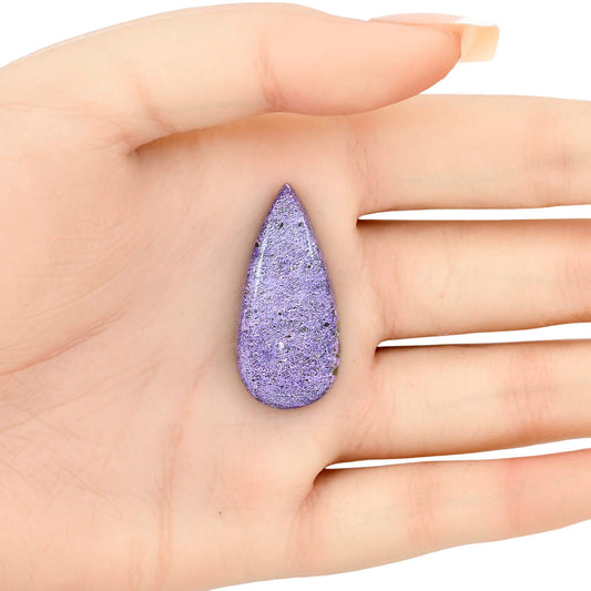 Purpurite 34.7x16.4x6.4 mm Pear Gemstone LS03539-60