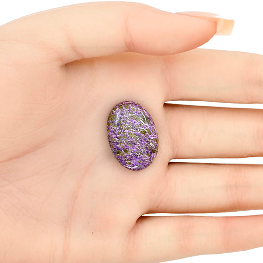Purpurite 23.8x16.7x4.6 mm Oval Gemstone LS03545-60