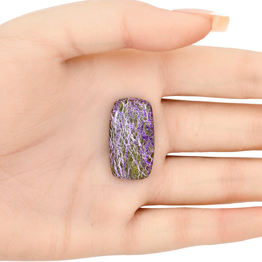 Purpurite 28.3x15.8x5 mm Baguette Gemstone LS03547-60
