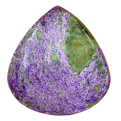 Purpurite 26.8x25.1x5 mm Heart Gemstone LS03551-60