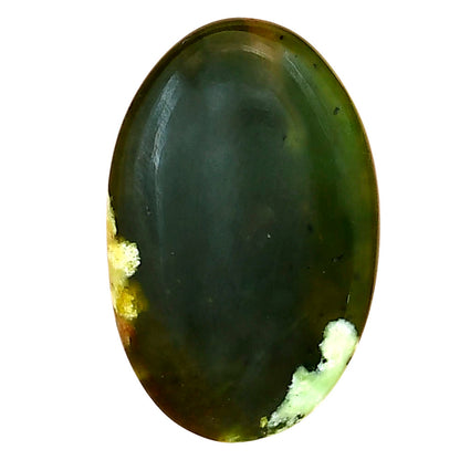 Chrome Chalcedony 27x17.35x5.4 mm Oval Gemstone LS03567-61