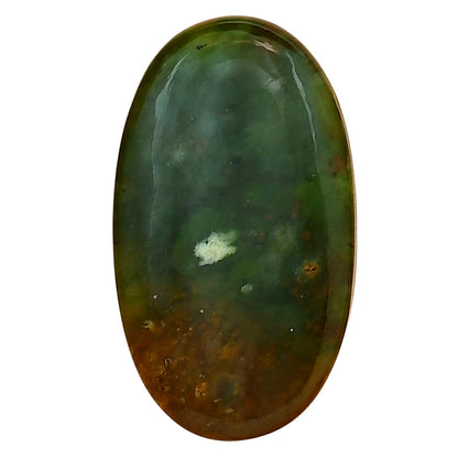 Chrome Chalcedony 30.8x17.65x5.5 mm Oval Gemstone LS03573-61