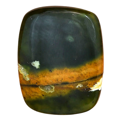Chrome Chalcedony 28.75x22.55x5.7 mm Baguette Gemstone LS03577-61