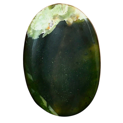 Chrome Chalcedony 32x22x4.8 mm Oval Gemstone LS03582-61