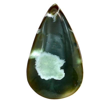 Chrome Chalcedony 35.8x21.3x6.5 mm Pear Gemstone LS03587-61