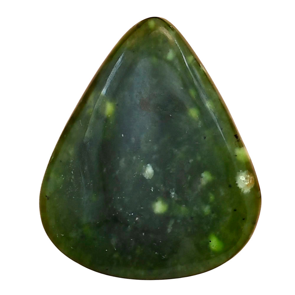 Chrome Chalcedony 30.45x25.75x5.5 mm Pear Gemstone LS03588-61