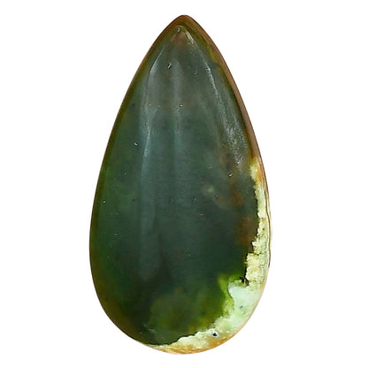 Chrome Chalcedony 28.25x15.3x5.5 mm Pear Gemstone LS03595-61