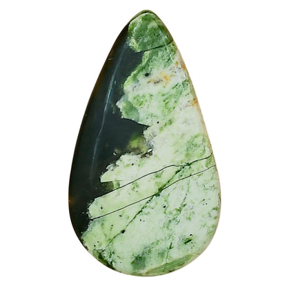 Chrome Chalcedony 33.25x19x5.3 mm Pear Gemstone LS03596-61