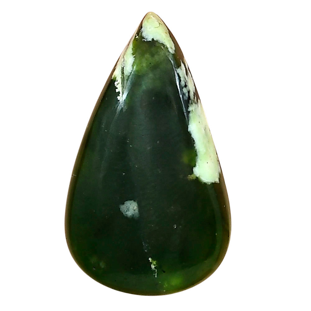 Chrome Chalcedony 31.75x18.7x6 mm Pear Gemstone LS03597-61