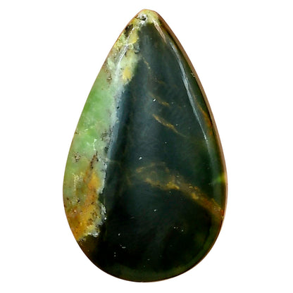 Chrome Chalcedony 34.9x21.15x5.5 mm Pear Gemstone LS03599-61