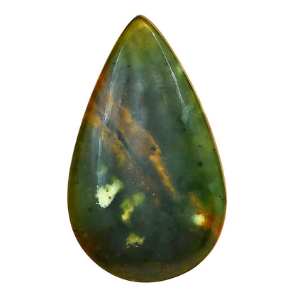 Chrome Chalcedony 36.65x21.85x5.7 mm Pear Gemstone LS03602-61