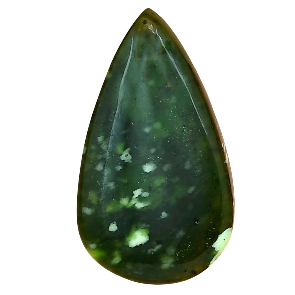 Chrome Chalcedony 33.85x19.45x5.7 mm Pear Gemstone LS03607-61