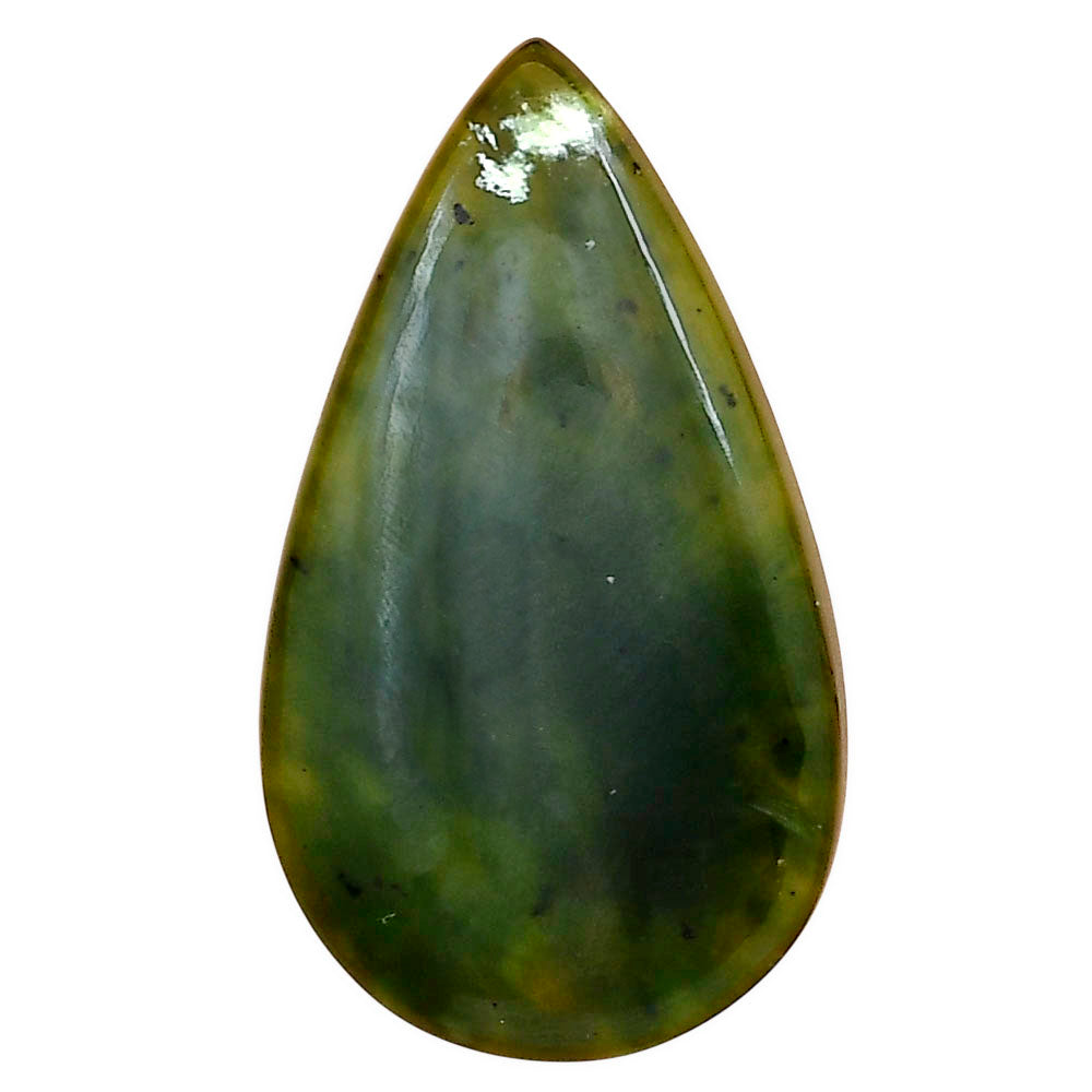 Chrome Chalcedony 34.75x20x5.5 mm Pear Gemstone LS03610-61