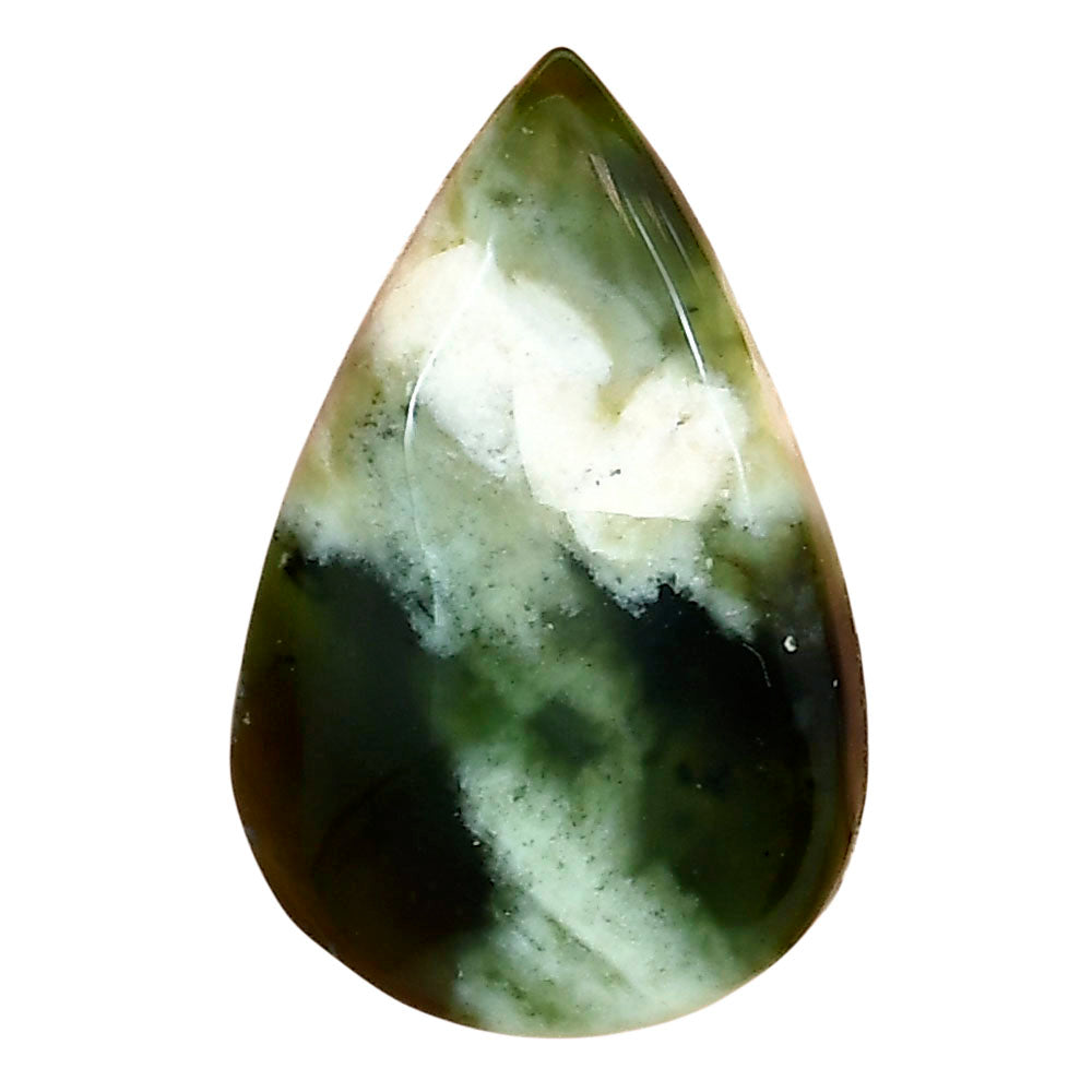 Chrome Chalcedony 30.85x20x6.8 mm Pear Gemstone LS03611-61