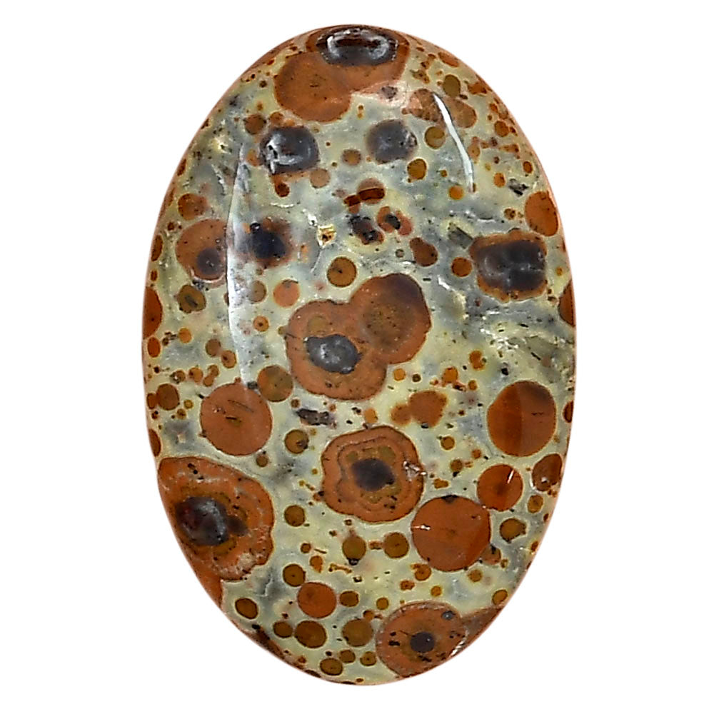 Asteroid Jasper 29.65x19.5x5.7 mm Oval Gemstone LS03623-62