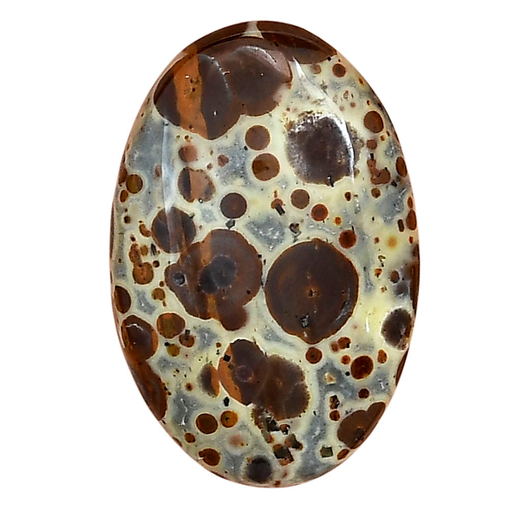 Asteroid Jasper 29.2x19.4x5.5 mm Oval Gemstone LS03630-62