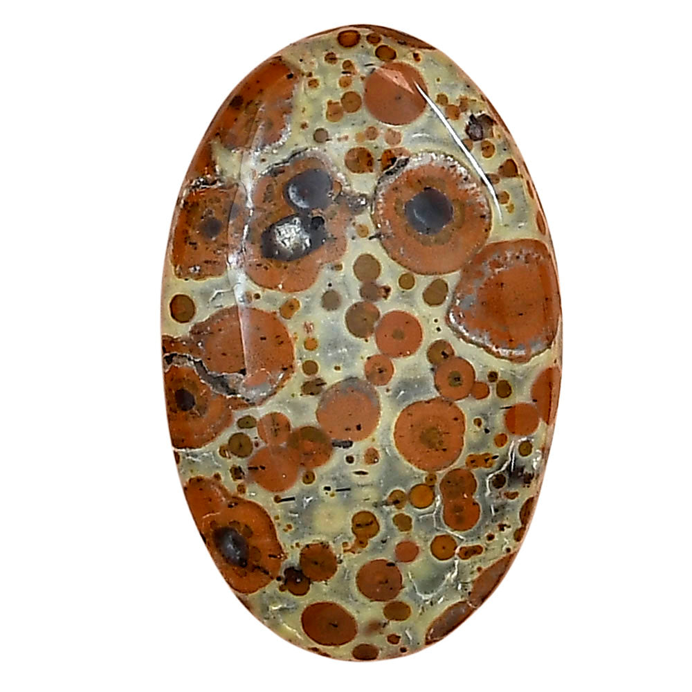 Asteroid Jasper 27.8x17.45x4.7 mm Oval Gemstone LS03642-62
